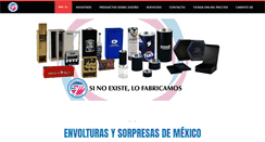Desktop Screenshot of envolturas.com